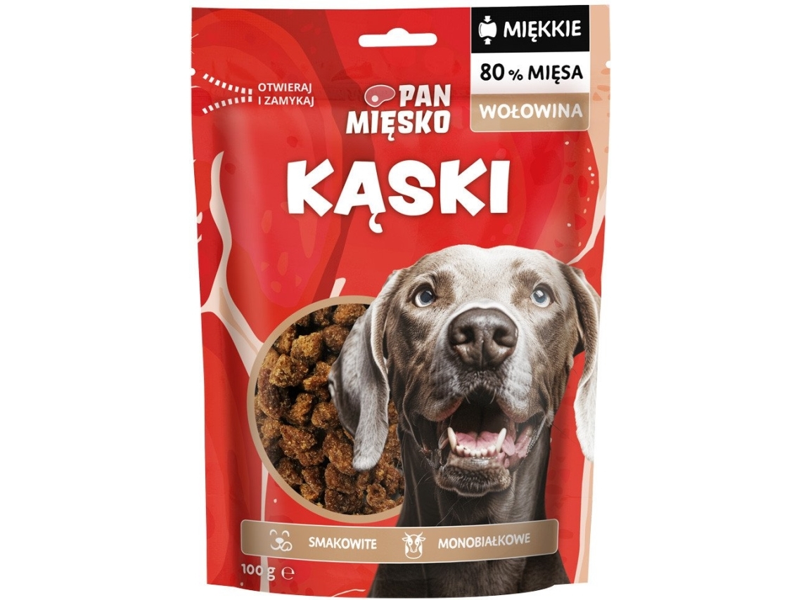 Przysmak Dla Psa Kąski Wołowina (Dorosły) 100G