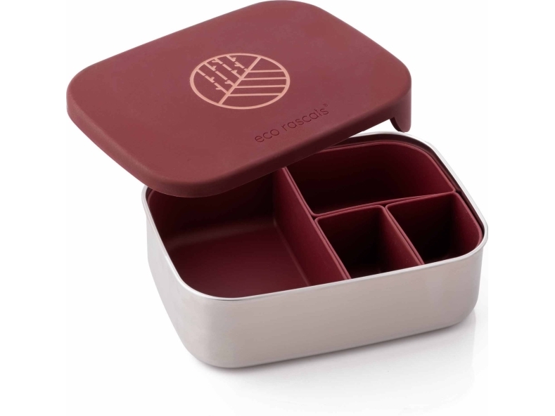 Eco Rascals Ecorascals Klassische Bento Lunch Box Kastanienbraun