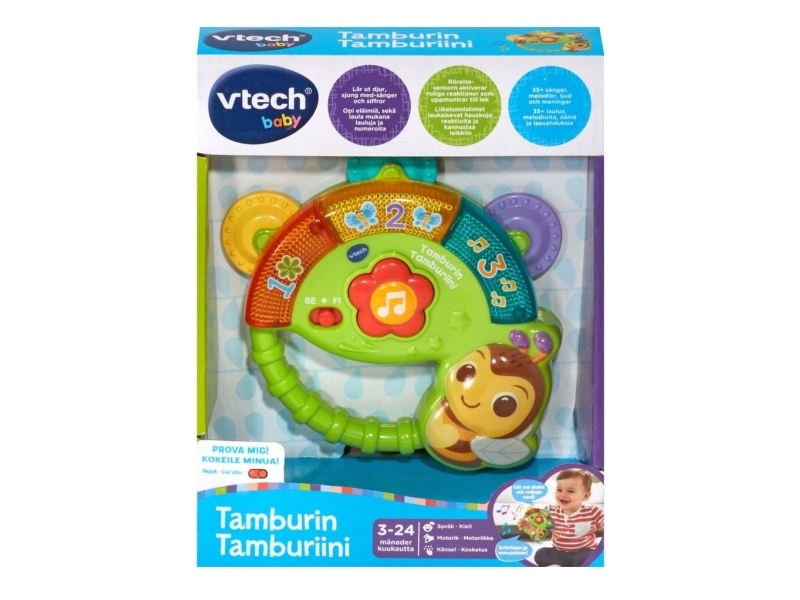 Vtech Shaking Sounds Tambourine Se & Fi