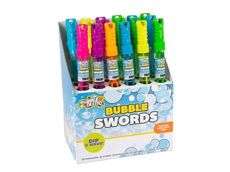 Bubbletastic Bubble Sword Cdu (Sort.)