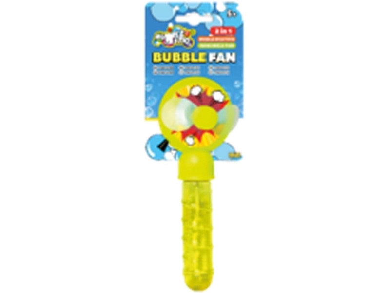 Bubbles 2 In 1 Bubble Fan4 Asst.