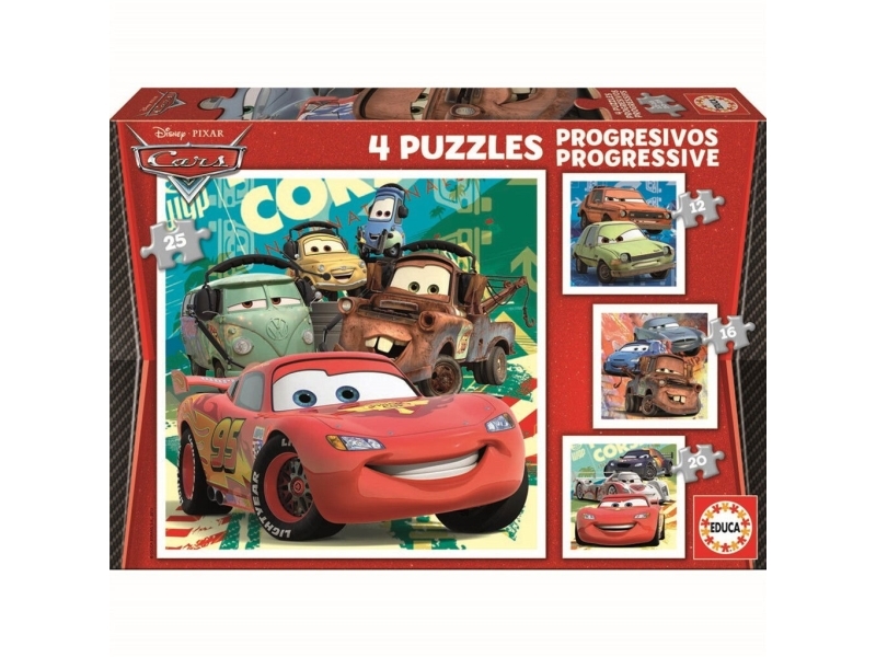 Educa 12-16-20-25 Cars