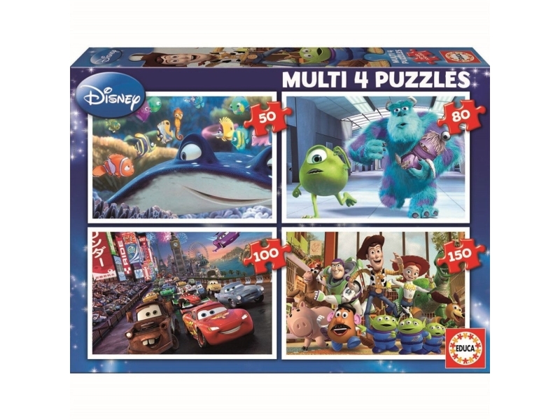 Educa 50-80-100-150 Pixar | Leksaker - Figurer & Dockor | GameStuff