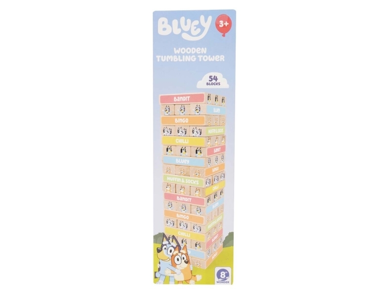 Bluey Tumbling Tower | Leksaker - Figurer & Dockor | GameStuff