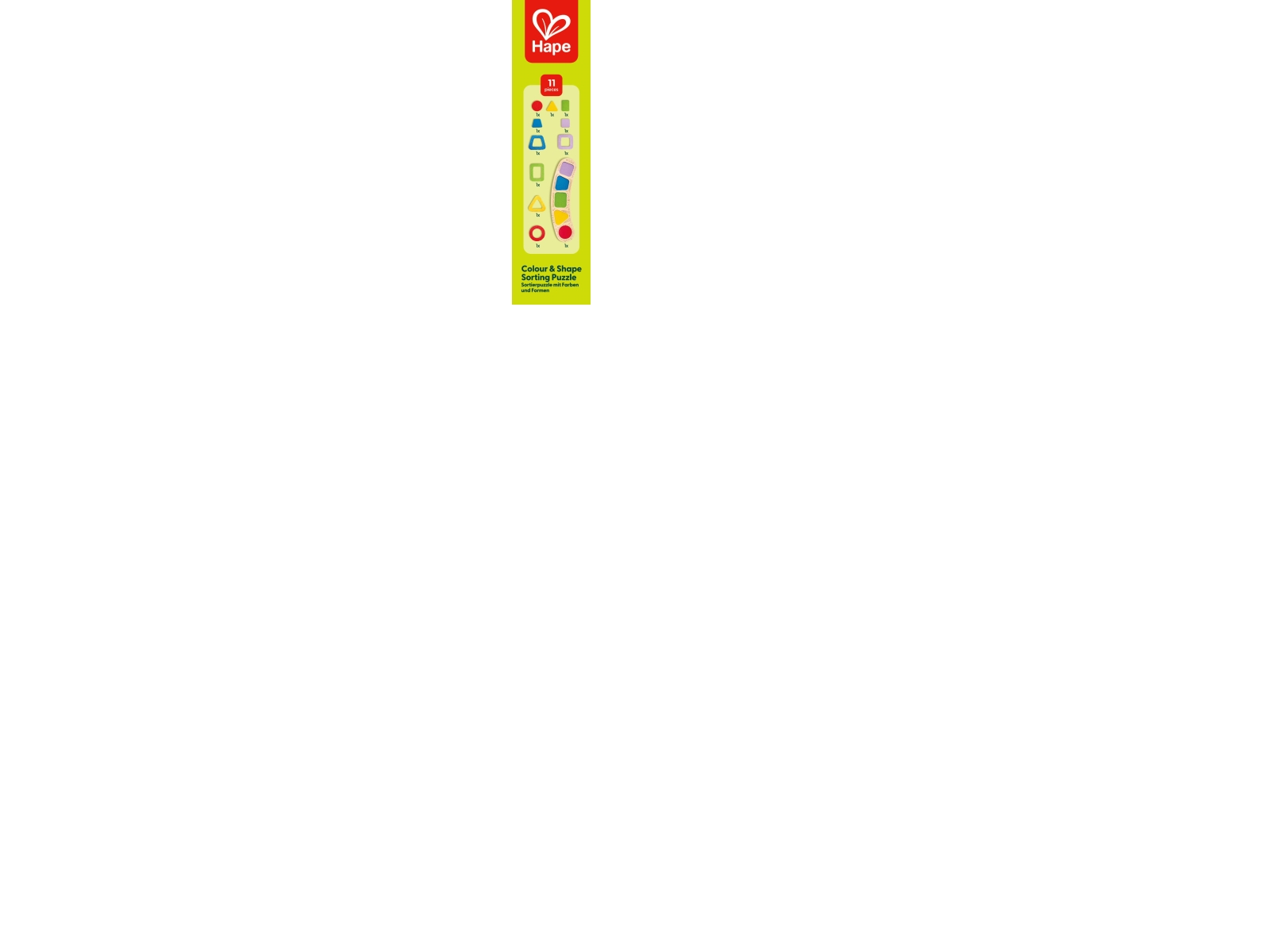 Hape Toddler Shape Puzzle | Leksaker - Figurer & Dockor | GameStuff