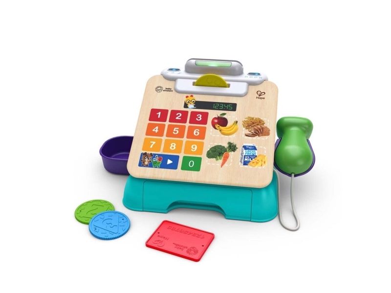 Hape Magic Touch Cash Register DK/NO/SE | Leksaker - Figurer & Dockor | GameStuff