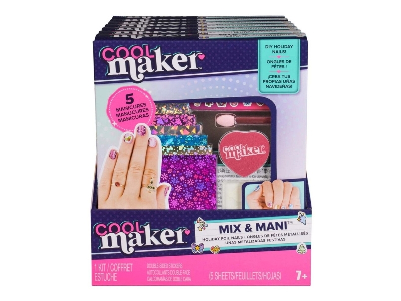Cool Maker Holiday Foil Nails