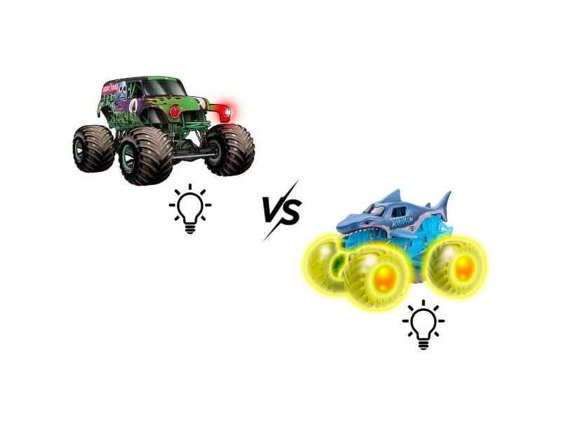Monster Jam - 1:43 Glowing Light 2 Pakke