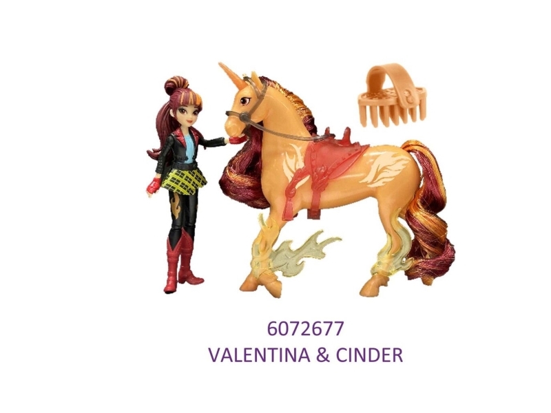 Unicorn Academy Docka och enhörning V2-Valentina&amp Cinder | Leksaker - Figurer & Dockor | GameStuff