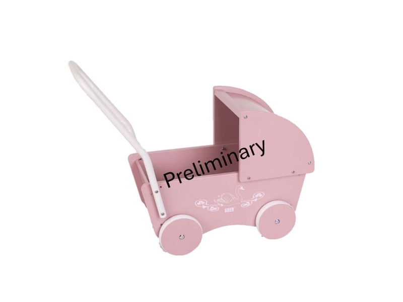 Krea Doll Pram Rose