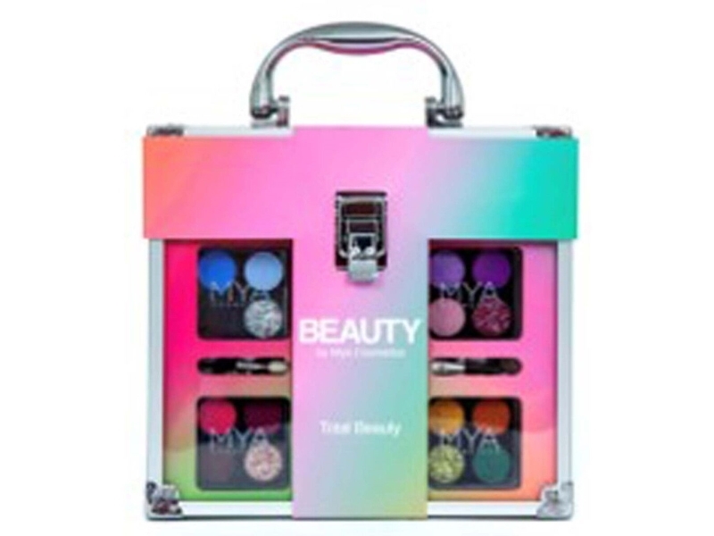 Aromya Mya Travel Transparent Makeup Case For 12 Eyeshadows