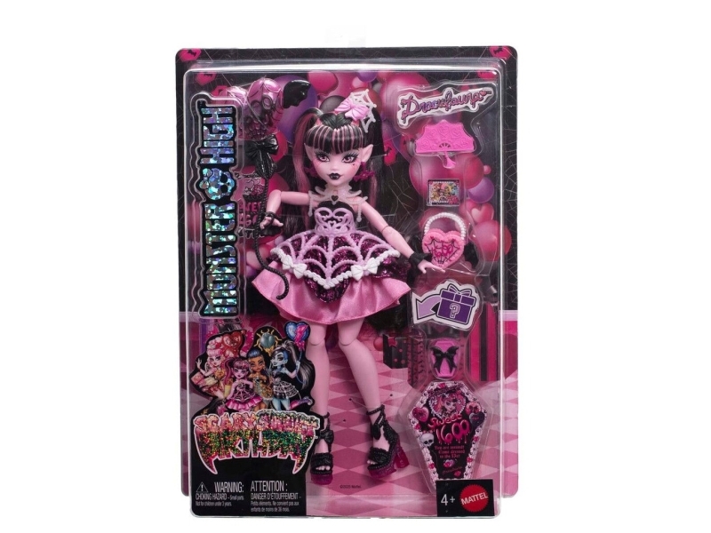 Monster High Scary Sweet Birthday Draculaura Doll | Radiostyrd - Övriga - Reservdelar och tillbehör | GameStuff