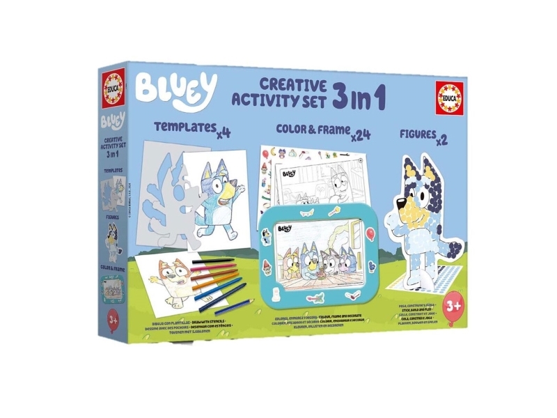 Educa 3 In 1 Bluey Creative Activity Set