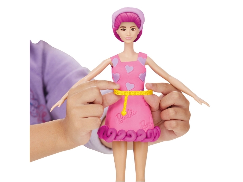 Play-Doh Barbie Designer Dolls - Hearts & Hair