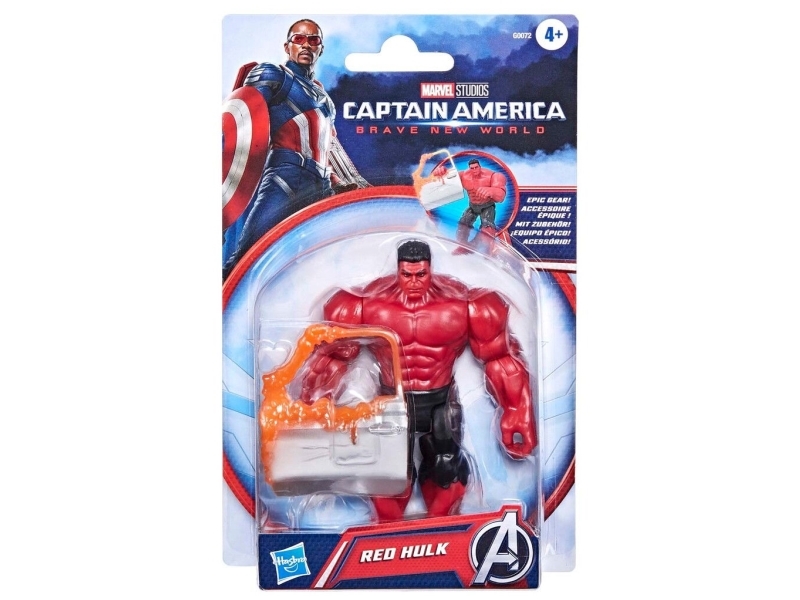 Avengers Red Hulk Deluxe Brave New World 10 cm | Leksaker - Figurer & Dockor | GameStuff