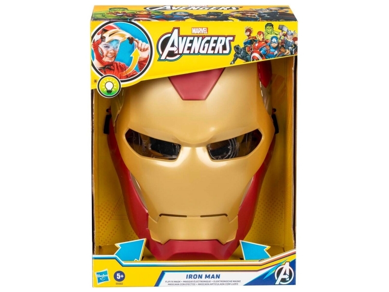 Marvel Avengers Iron Man Flip FX Mask