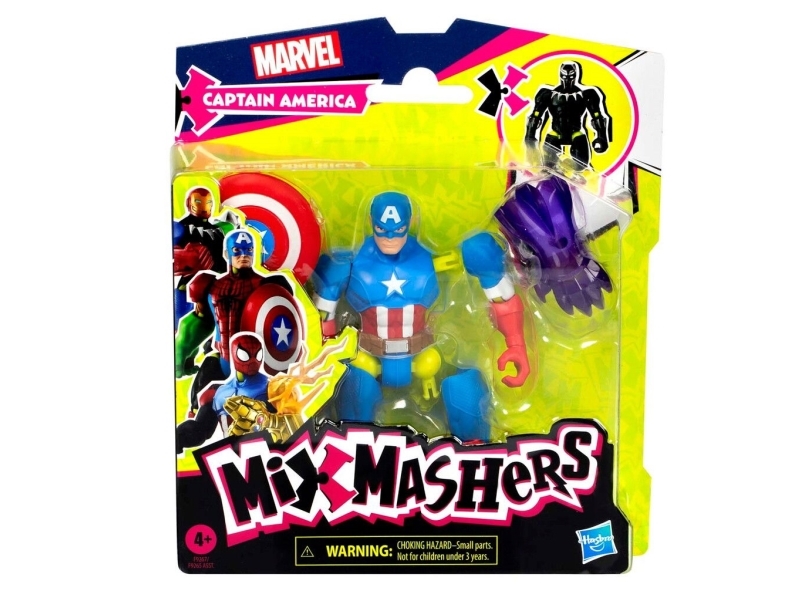 Avengers MixMashers Basic Fig 12cm - Kapten America | Leksaker - Figurer & Dockor | GameStuff