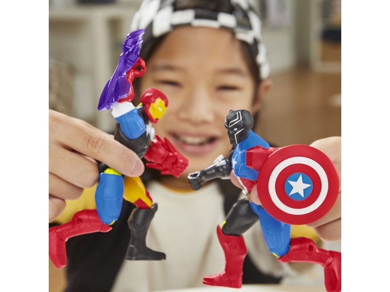 Avengers MixMashers Basic Fig 12cm - Capt. America | Leksaker - Figurer & Dockor - Actionfigurer | GameStuff