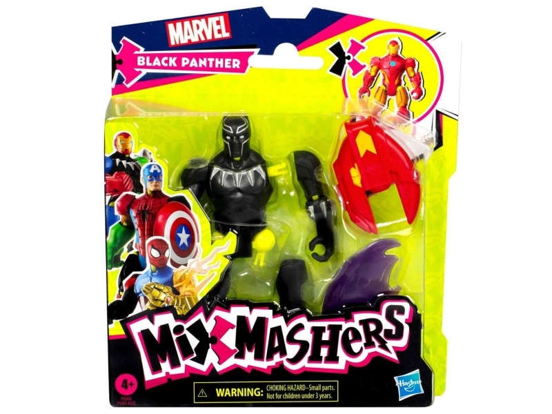 Avengers MixMashers Basic Fig 12cm - Black Panther | Leksaker - Figurer & Dockor | GameStuff