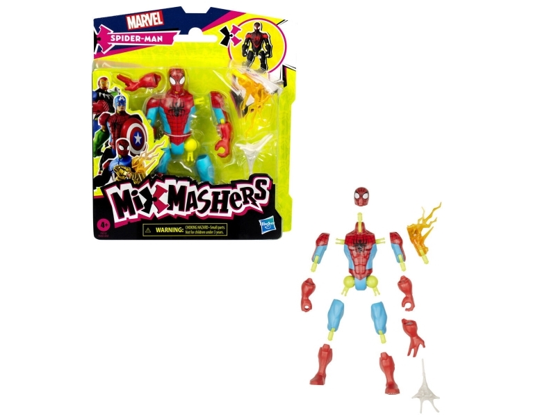 Marvel - Spider-man Action Figur - Mix Mashers - Hasbro F9213