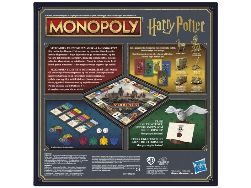 Monopoly Harry Potter DK/NO | Leksaker - Figurer & Dockor | GameStuff
