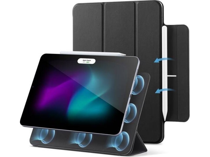 Esr Rebound Magnetic Case Tablet-Cover Apple Ipad Pro 11 (M4 2024) 27,9 Cm (11) Bookcase Sort