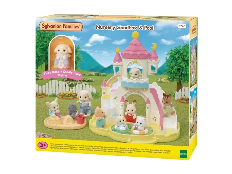 Sylvanian Families Børnehave Sandkasse & Badebassin