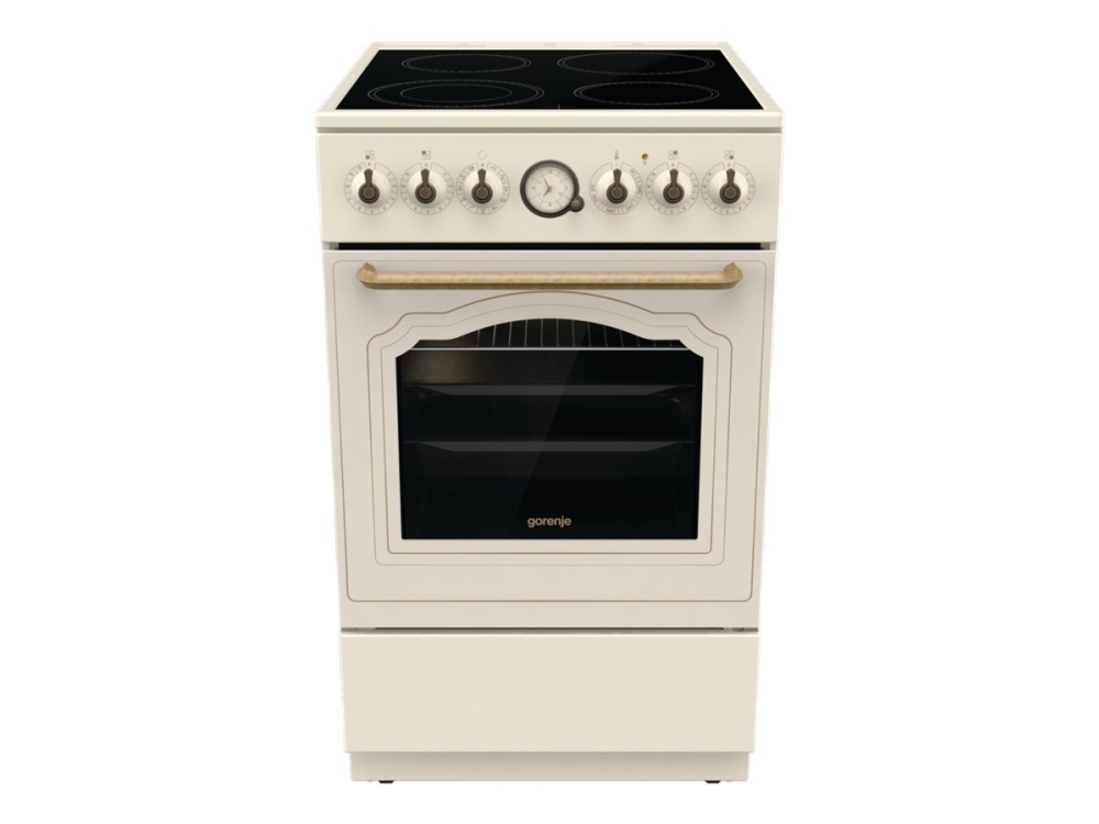 Gorenje GECS5B70CLI spis 70 l fristående, energiklass A, 50 cm, elfenben