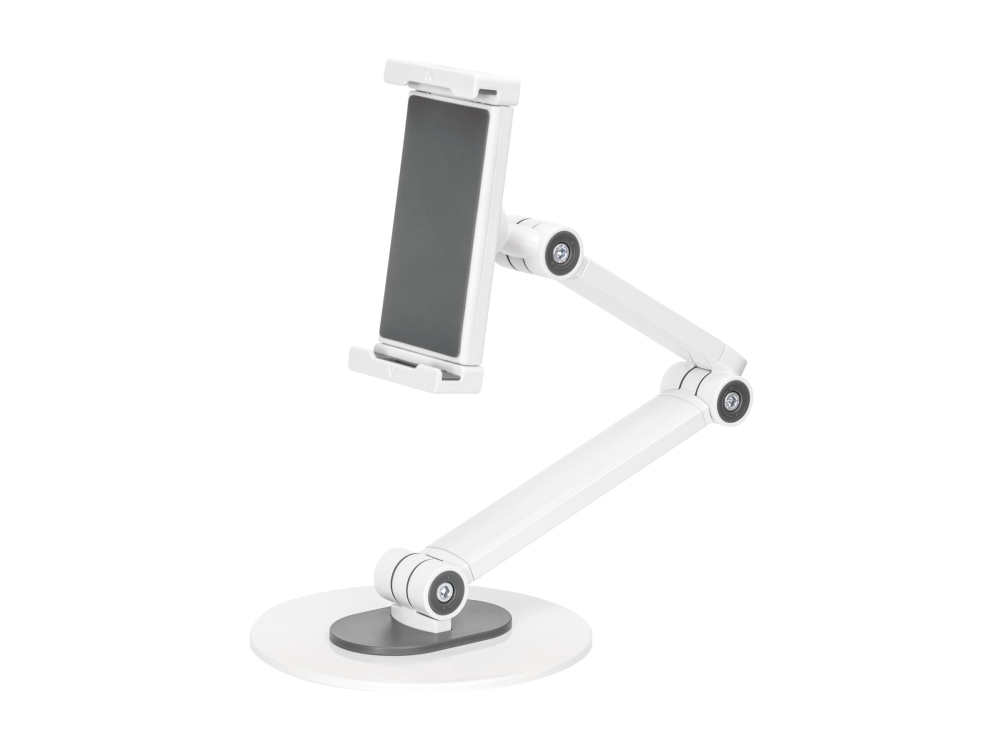Deltaco Office Arm 0560 Stativ Justerbar Arm For Mobiltelefon/tablet Universal Tabletop Skærmstørrelse: 4.7  " 12.9  " Skrivebord