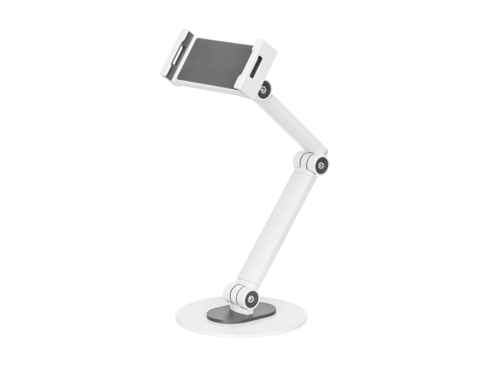 Deltaco Office Arm-0560 - Stativ - Justerbar Arm - For Mobiltelefon/Tablet - Universel, Bordplade - Skærmstørrelse: 4.7"-12.9" - Skrivebord