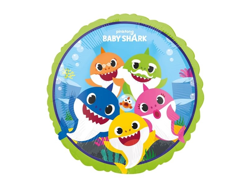Folieballon Baby Shark