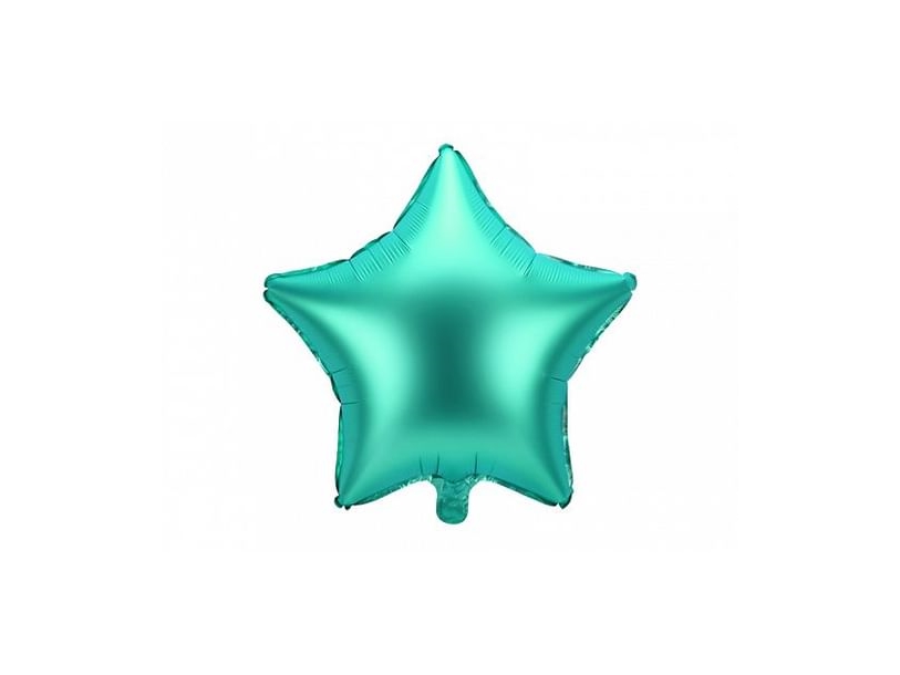 Partydeco Star, Toy Balloon, Grün, Stern, 480 Mm, 50 Stück(E)