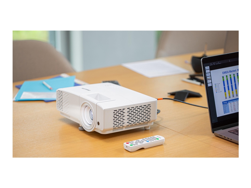 Philips Propix Prx650 - Dlp-Projektor - Uhp - Bærbar - 3D - 4000 Ansi Lumens - Wxga (1280 X 800) - 16:10