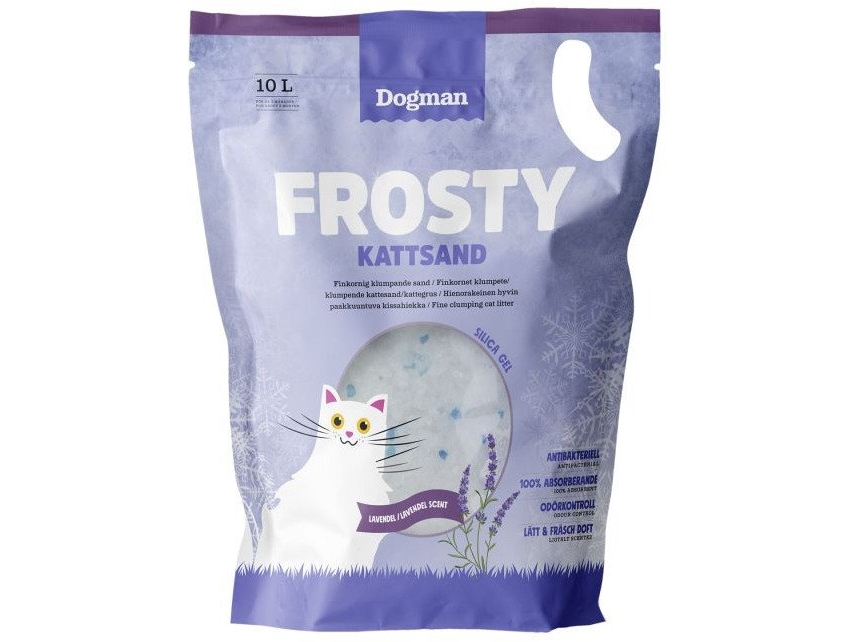Dogman Cat Litter Frosty Lavender Scent 10L