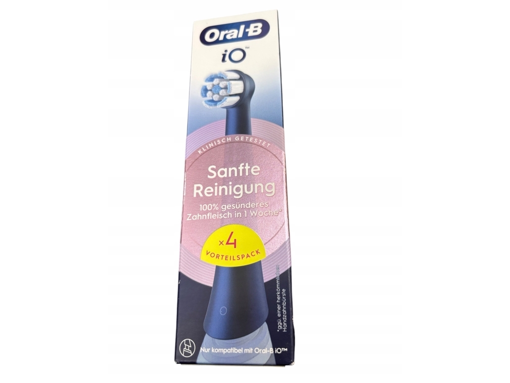 Dantų šepetėlis Oral-B iO-harjat Gentle Cleaning Juodas 4er