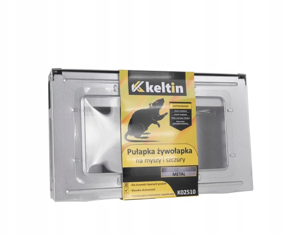 Levande metallfälla för möss och råttor (20) | Trädgården - Ogräs & skadedjur - Fällor | GameStuff