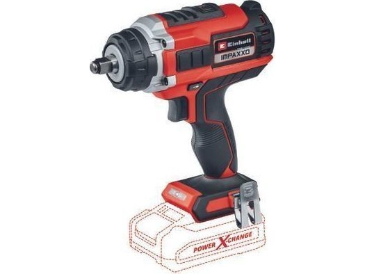 Einhell 4510070, Impact Driver, Pistol Handle, Black, Red, Brushless, 2100 Rpm, 400 N·M - Solo