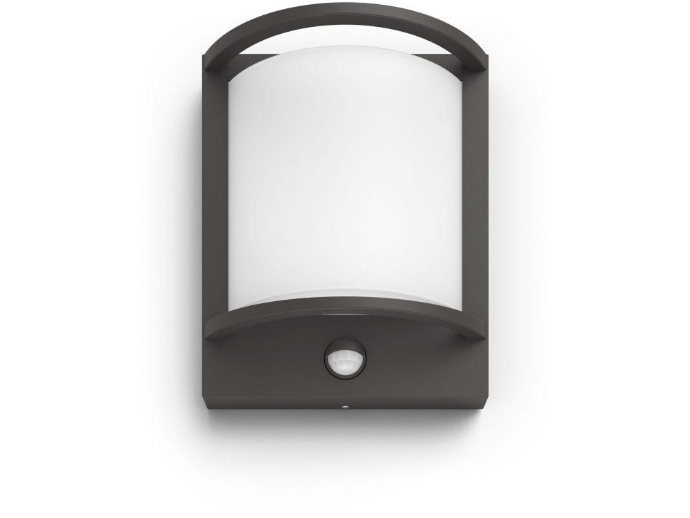 Philips myGarden Samondra vägglampa 12 W, Väggbelysning för utomhusbruk, Antracit, Vit, Gjuten aluminium, II, Modern, Contemporary | Belysning - Utomhusbelysning | GameStuff