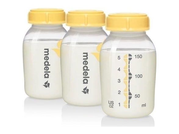 Medela Flasker til brystmælk 150 ml, 3 stk. - Medela - Breastfeeding - Buump