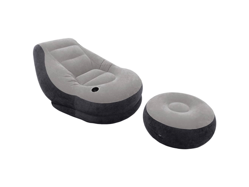 Intex 68564NP, harmaa, vinyyli, 1370 mm, 1020 mm, 790 mm, 3,54 kg