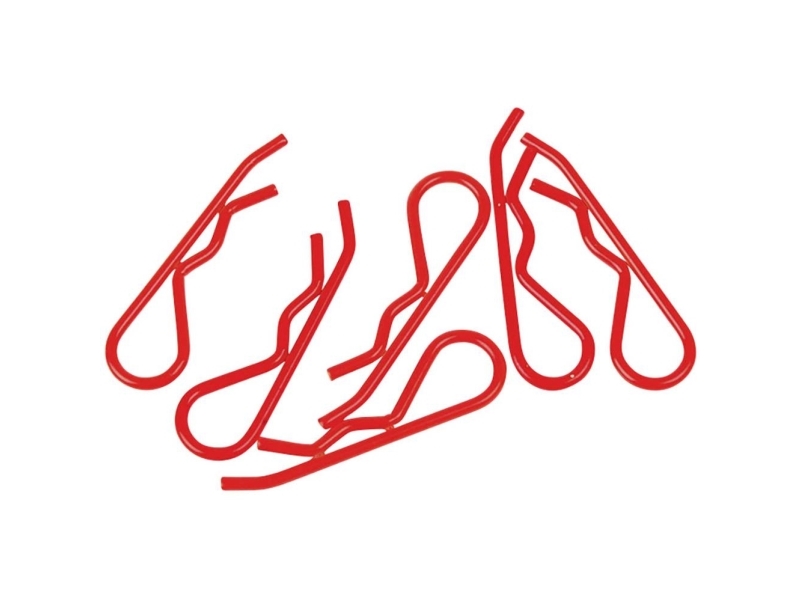 XCeed 1:8 Karrosseri-beslag Rød (fluorescerende) 1 stk | Radiostyrd - Modellbilar Tillbehör - Karosser | GameStuff