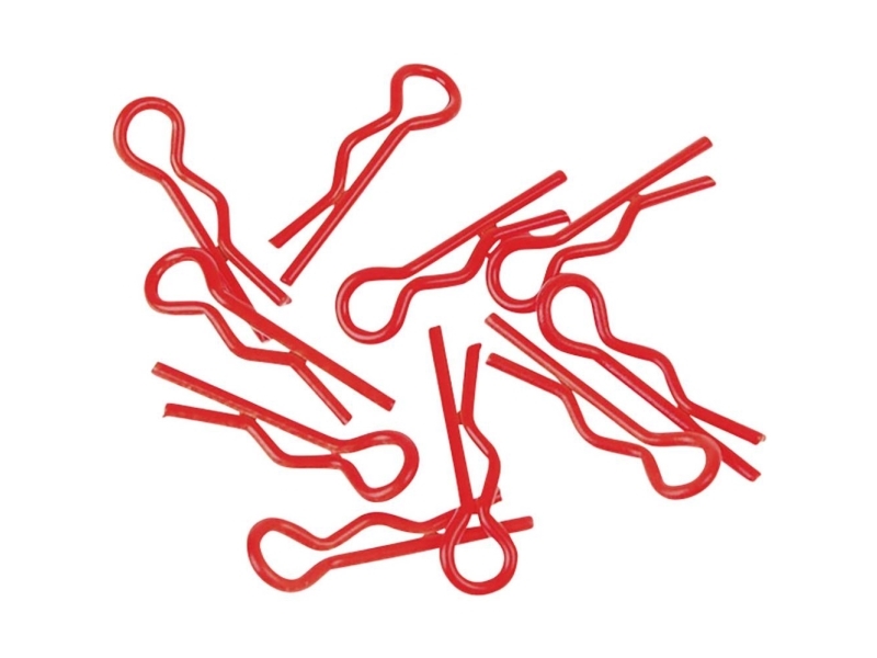 XCeed 1:10 Karrosseri-beslag Rød (fluorescerende) 1 stk | Radiostyrd - Modellbilar Tillbehör - Karosser | GameStuff