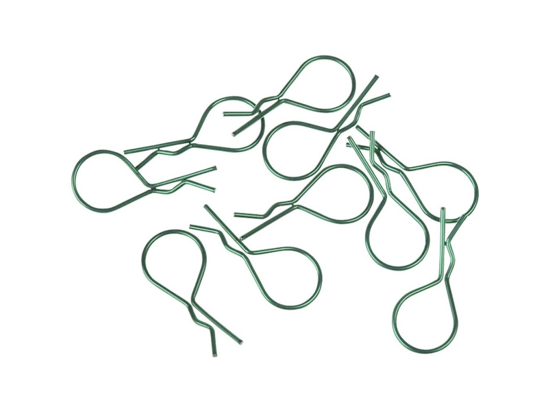 XCeed 1:10 Karosserifästen Grön (metallic) 1 del | Radiostyrd - Modellbilar Tillbehör - Karosser | GameStuff