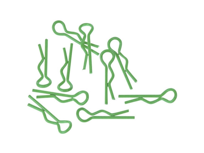 XCeed 1:10 Karosserifästen Grön (fluorescerande) 1 st | Radiostyrd - Modellbilar Tillbehör - Karosser | GameStuff