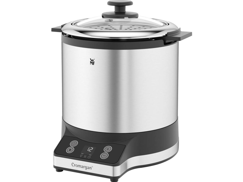 Wmf Kitchenminis Küchenminis Reiskocher Mit Lunch-To-Go-Box, Edelstahl, 1 L, Led, Glas, 220 W, 220 - 240 V
