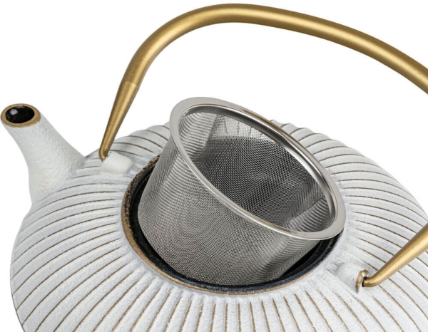 Bredemeijer Teekanne Linhai 1,1l Gusseisen baltas 153032 | Köksapparater - Kaffe - Rengöring & Tillbehör | GameStuff