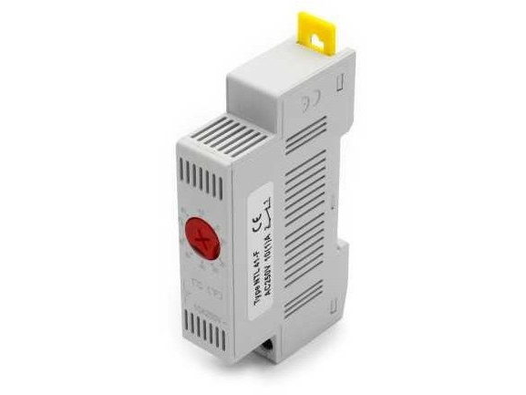 DIGIT termostat NC (normalt lukket) til DIN-skinne