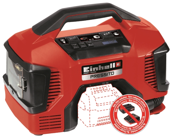 Einhell 4020460, 21 L/Min, 11 Bar, 90 W, 2.11 Kg - Solo