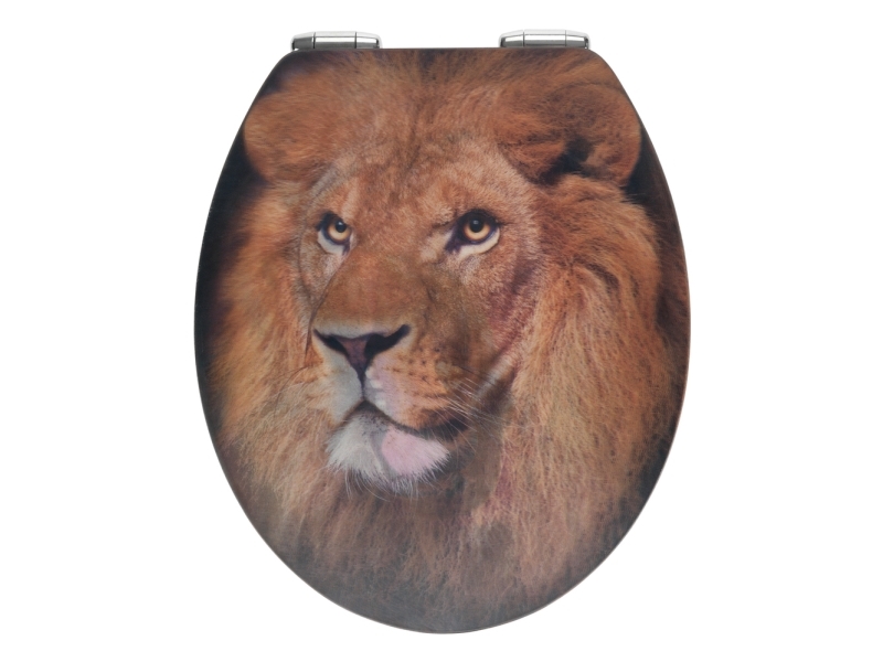 Wenko Bidetplatte Lion Wc-Sitz Mit Mdf, Wenko