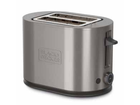 Black & Decker BXTOA901E, 2 skivor, Rostfritt stål, Rotations-, 900 W, 14,5 cm, 4,2 cm | Köksapparater - Bröd & Rostat bröd - Brödrost | GameStuff